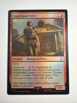 Loyal Apprentice Universes Beyond: Fallout Foil - Image 1