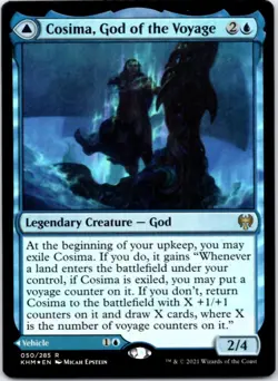 Cosima, God of the Voyage - FOIL - Kaldheim - 50 LP - Image 1