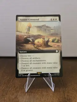 Austere Command (Extended Art) Universes Beyond: Fallout Foil - Image 1