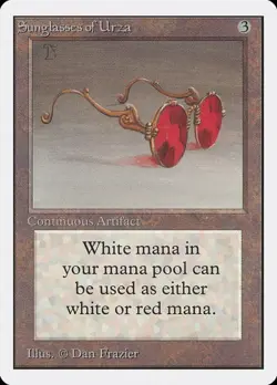 Sunglasses of Urza Unlimited Edition LP MTG - Image 1
