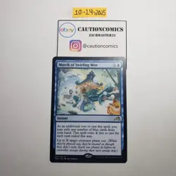 March of Swirling Mist Kamigawa Neon Dynasty Regular NM (Box6) - Image 1