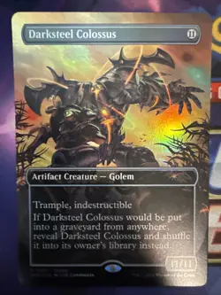 MTG - Darksteel Colossus 1 foil Near Mint Unique and Miscellaneous Promos - Image 1