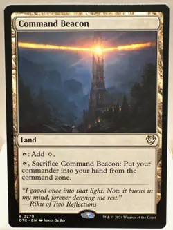 Command Beacon Commander: Outlaws of Thunder Junction Regular NM - Image 1