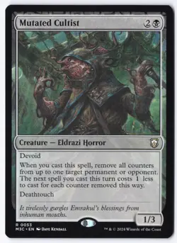 Mutated Cultist R Commander: Modern Horizons 3 53 NM - Image 1