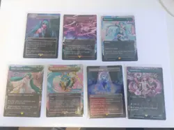 MtG Hatsune Miku, Magic the Gathering Secret Lair - All 4 Sets - EN Rainbow Foil - Image 2