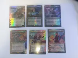 MtG Hatsune Miku, Magic the Gathering Secret Lair - All 4 Sets - EN Rainbow Foil - Image 4