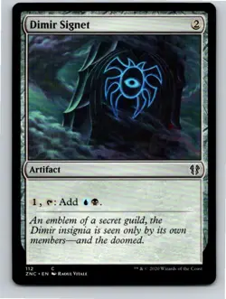 Magic the Gathering Dimir Signet Zendikar Rising Commander MTG Free Shipping! - Image 1