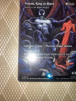 mtg spiderman venom, king in black #22 Mythic - Image 3