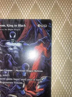 mtg spiderman venom, king in black #22 Mythic - Image 5