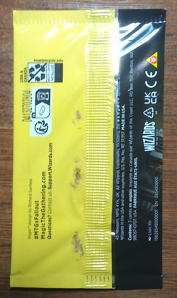 MTG Fallout Collector Booster SAMPLE Pack 3 cards Universes Beyond NEW SEALED - Image 3