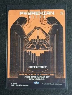 MTG Secret Lair Encyclopedia of Magic the Gathering Phyrexian Altar RARE - Image 1