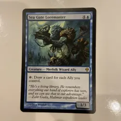Sea Gate Loremaster Zendikar Regular - Image 1