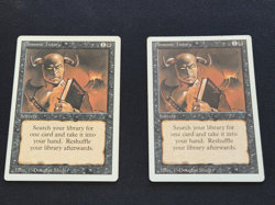 Demonic Tutor x 2 from 3rd Edition Revised - Magic: The Gathering MTG - Image 1