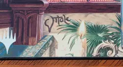 Black Lotus Stitched MTG Play Mat #109 / 180 SIGNED Raoul Vitale Ultra Pro Magic - Image 3