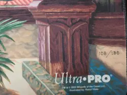 Black Lotus Stitched MTG Play Mat #108 / 180 SIGNED Raoul Vitale Ultra Pro Magic - Image 3