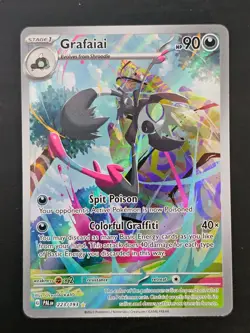 Grafaiai 223/193 - Pokemon Paldea Evolved Illustration Rare - Image 1