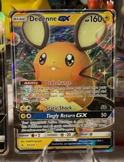 Dedenne GX Pokemon #57/214 Ultra Rare 2019 World Championship NM Henry - Image 1