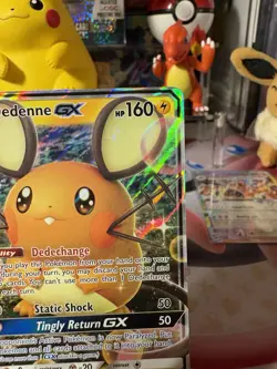 Dedenne GX Pokemon #57/214 Ultra Rare 2019 World Championship NM Henry - Image 3