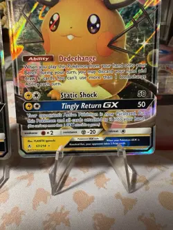 Dedenne GX Pokemon #57/214 Ultra Rare 2019 World Championship NM Henry - Image 4
