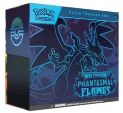 Pokemon Mega Evolution Phantasmal Flames Elite Trainer Box ETB Presale - Image 1