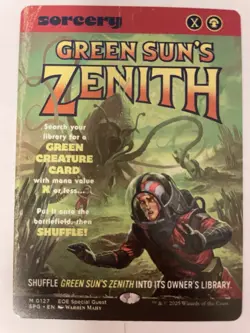 Green Sun's Zenith (Mythic Showcase) #127 Edge of Eternities SPG MTG NM - Image 1
