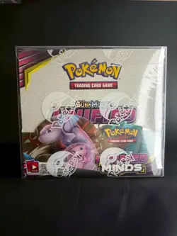 PTCG Pokemon Sun & Moon Unified Minds Booster Box Sealed - Image 1
