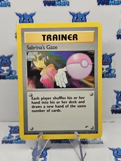 Sabrina's Gaze 125/132 Gym Heroes Pokemon LP - Image 1