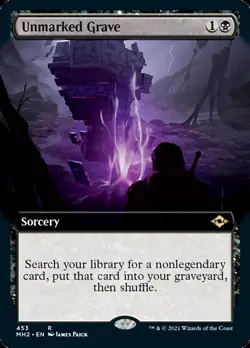 Unmarked Grave (MH2 453) Near Mint - MTG single - Image 1