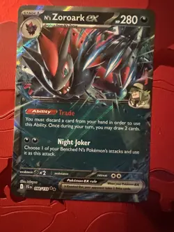 N’s Zoroark ex Journey Together Holo 098/159 Pokemon English NM - Image 1