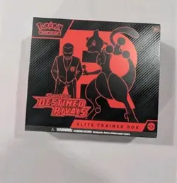 Pokemon TCG Scarlet & Violet Destined Rivals ETB Box, Dice , Counter , Book Only - Image 2