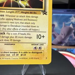 Electabuzz (Movie Promo) 02/53 Wotc Promo - LP/MP - US Seller - Pokemon TCG - Image 5