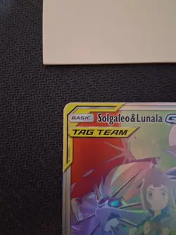 Pokemon TCG Solgaleo & Lunala Tag Team GX Cosmic Eclipse 254/236 Holo Secret NM - Image 3