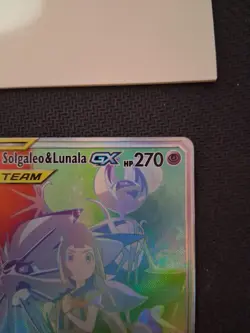 Pokemon TCG Solgaleo & Lunala Tag Team GX Cosmic Eclipse 254/236 Holo Secret NM - Image 4
