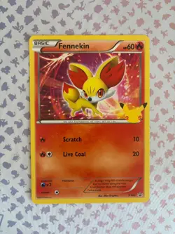 Pokemon - (Jumbo) Fennekin - XY02 - Celebrations - Pack Fresh - Image 1