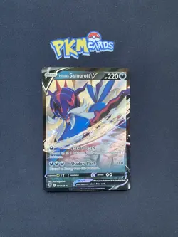 Pokemon TCG Hisuian Samurott V Astral Radiance 101/189 Ultra Rare NM. - Image 1