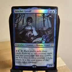 Stitcher Geralf Foil MTG Magic the Gathering Card NM Near Mint CMM - Image 1