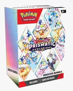 Pokemon TCG Scarlet & Violet Prismatic Evolutions Booster Bundle FACTORY SEALED - Image 1