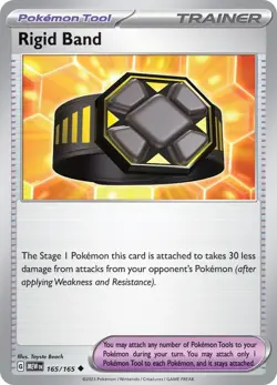 4x Pokemon TCG Rigid Band 165/165 - Scarlet & Violet 151 MEW Playset Tool - Image 3