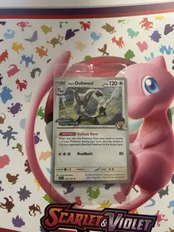 Hop's Dubwool 136/159 Best Buy Exclusive Promo 2025 Pokemon SV Sealed. - Image 1