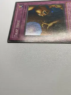 Yugioh Trap Hole 1st Edition Super Rare LOB-058 HP - Image 5