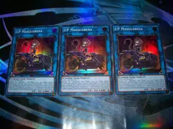 3x I:P Masquerena 1st Edition Super Rare RA02-EN042 Yu-Gi-Oh! - Image 1