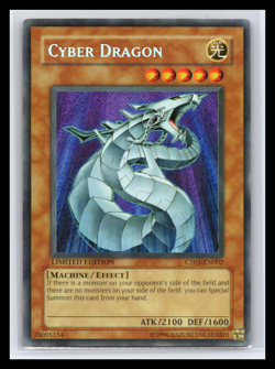 Yugioh Cyber Dragon CT03-EN002 Secret Rare Limited Edition LP - Image 1