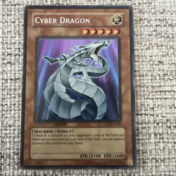 Yugioh Cyber Dragon Limited Edition Secret Rare CT03-EN002 - Image 1