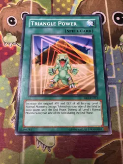 Triangle Power - DR2-EN211 - Common - Unlimited Edition - NM - Yugioh! - Image 1