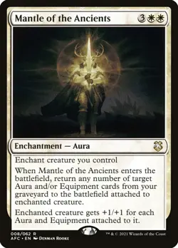 MANTLE OF THE ANCIENTS - AFC - NM - PACK FRESH - MTG - Image 1
