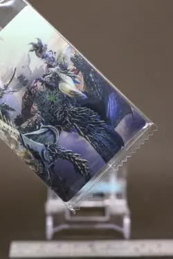 WORLD Monster Hunter Wafer Card #14 Bandai Sealed 20th Anniversary b - Image 5