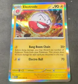 Pokemon 151 Electrode Holo Rare Card 101/165 NM - Image 1