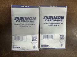 Digimon Card Game - Store Tournament Kit 2025 Vol 4 x2 NEW/SEALED - Image 1