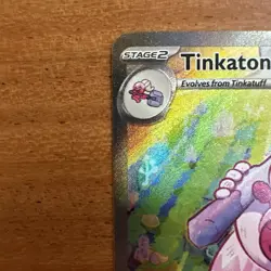 Tinkaton ex 262/193 Paldea Evolved Full Art SIR Rare Holo Pokemon Card NM - Image 2