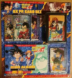 Dragonball Z (1996) PP Card Part 30 By Amada Deluxe Pack w/4 Prisms, 40 Reg RARE - Image 1